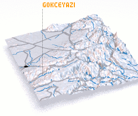 3d view of Gökçeyazı