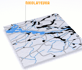 3d view of Nikolayevka