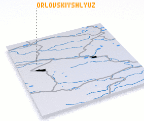 3d view of Orlovskiy Shlyuz