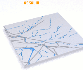 3d view of As Salīm