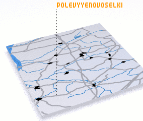 3d view of Polevyye Novosëlki