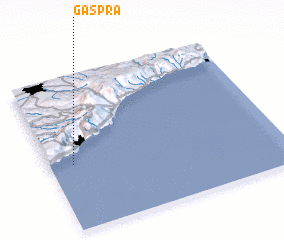 3d view of Gaspra