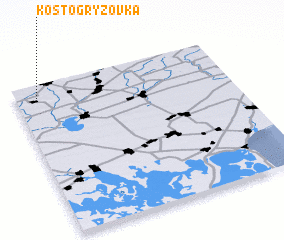 3d view of Kostogryzovka