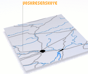 3d view of Voskresenskoye