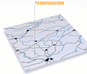 3d view of Teshkova Gora
