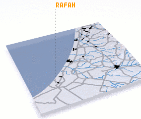 3d view of Rafaḩ