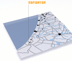 3d view of Rafiaẖ Yam