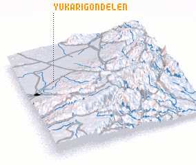 3d view of Yukarıgöndelen