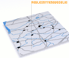 3d view of Podlesnyye Novosëlki