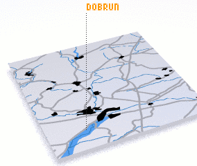 3d view of Dobrun\