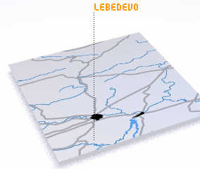 3d view of Lebedevo