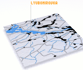 3d view of Lyubomirovka