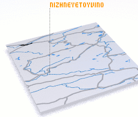 3d view of Nizhneye Toyvino