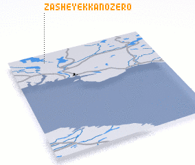 3d view of Zasheyek-Kanozero