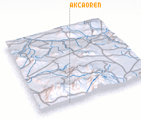 3d view of Akçaören