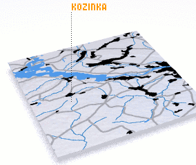 3d view of Kozinka