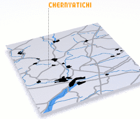 3d view of Chernyatichi