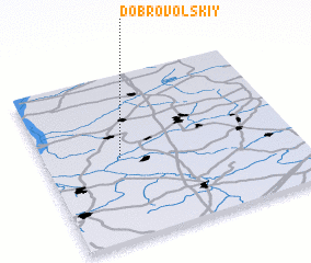 3d view of Dobrovol\