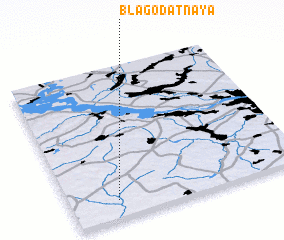 3d view of Blagodatnaya