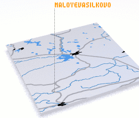 3d view of Maloye Vasil\