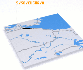 3d view of Sysoyevskaya