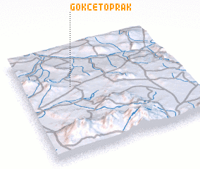 3d view of Gökçetoprak