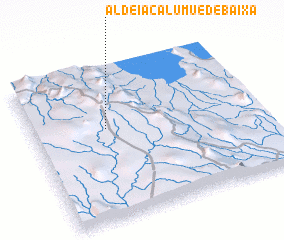 3d view of Aldeia Calumue de Baixa