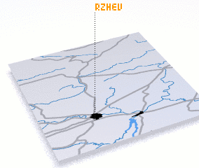 3d view of Rzhev