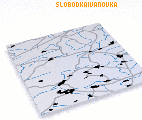 3d view of Slobodka Ivanovka