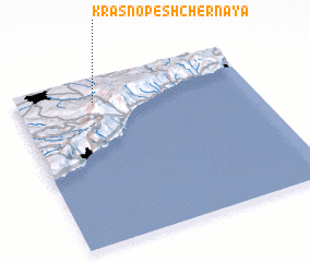 3d view of Krasnopeshchernaya