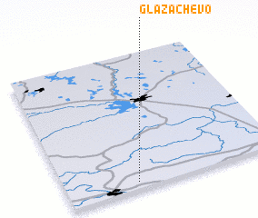 3d view of Glazachevo