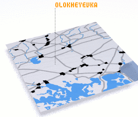 3d view of Olokheyevka