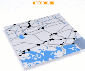 3d view of Antonovka