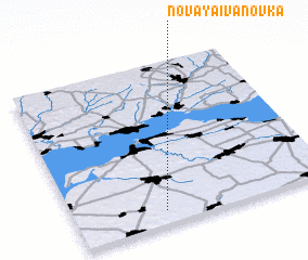 3d view of Novaya Ivanovka