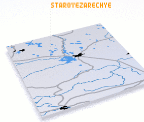 3d view of Staroye Zarech\