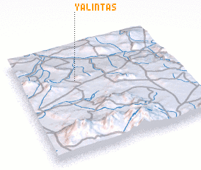 3d view of Yalıntaş