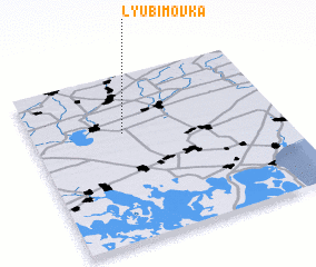 3d view of Lyubimovka