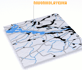 3d view of Novonikolayevka