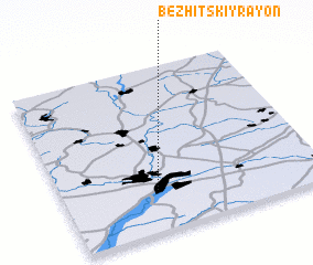 3d view of Bezhitskiy Rayon