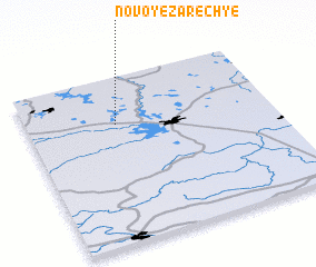 3d view of Novoye Zarech\