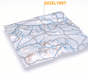 3d view of Güzelyurt