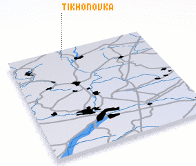 3d view of Tikhonovka