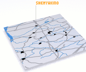 3d view of Shemyakino