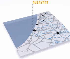 3d view of Nuşayrāt