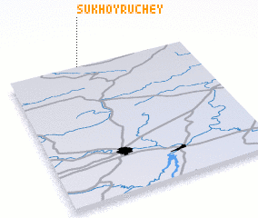 3d view of Sukhoy Ruchey