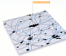 3d view of Sukhinovka