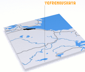 3d view of Yefremovskaya