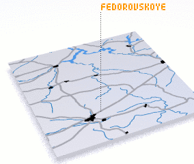 3d view of Fëdorovskoye