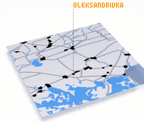 3d view of Oleksandrivka