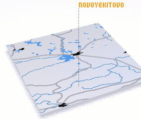 3d view of Novoye Kitovo